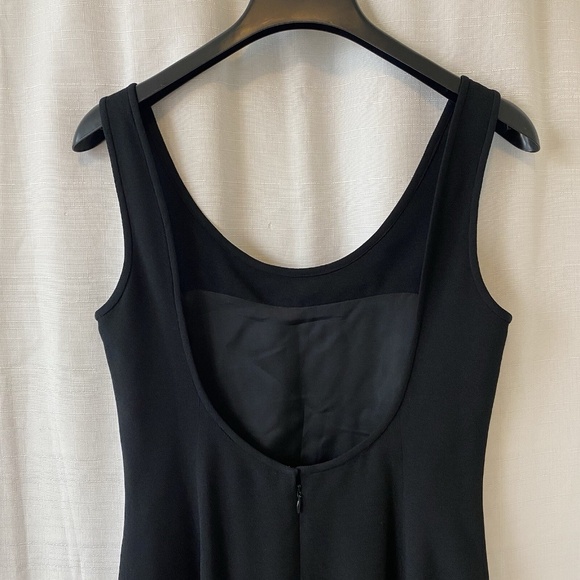 Vintage Ann Taylor black Tank dress low back Size 6 Lined - Picture 8 of 11